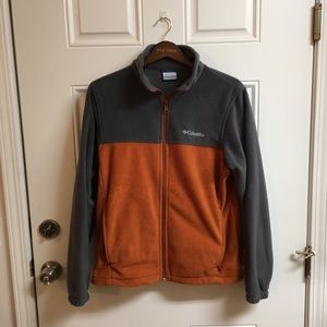 Like New Columbia Fleece Full Zip Jacket